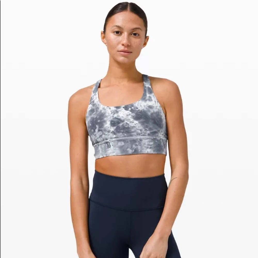 Lululemon Energy Bra Longline in Marble dye